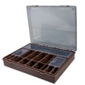 Коробка Prologic Green Tackle Organizer 6+1 BoxSystem (37x30x6cm) набор 42509