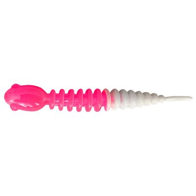 Силиконовая приманка Trout Bait Chub 65 Сыр цв. 11 (White-Pink)