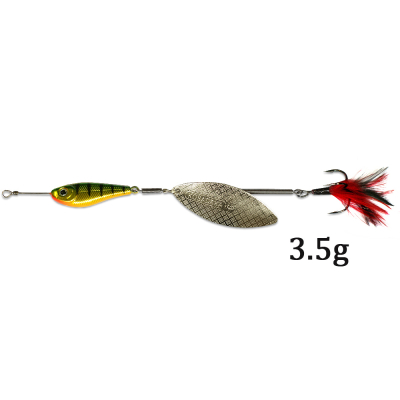Блесна Kosadaka Quant V2 HT-Silver №0 (3.5g) sQv2SHT0