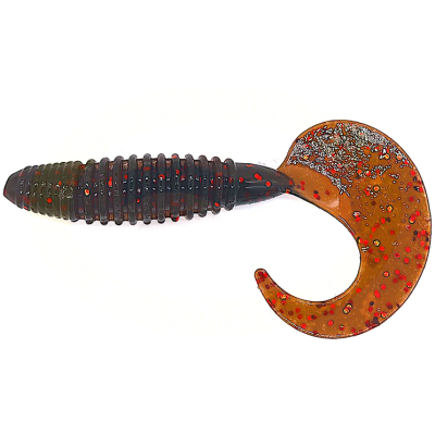 Силиконовая приманка Grows Culture Crusher Grub 3.3" цв. 085