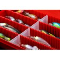 Коробка Jackall 2800D Tackle Box M Clear Red (4525807232028)