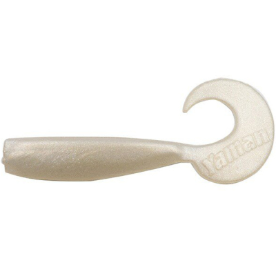 Силиконовая приманка Yaman Lazy Tail Shad 7" цвет #28 - Pearl (уп. 3 шт.)