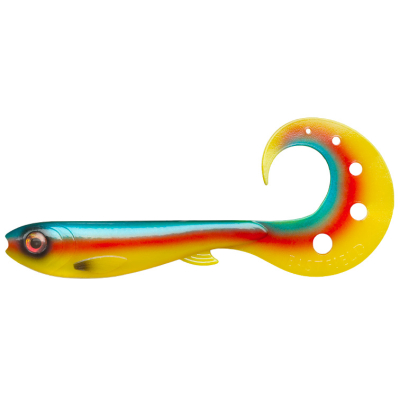 Силиконовая приманка XXL Eastfield Wingman Curly 23см 77гр цв. Captains Parrot