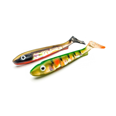 Силиконовая приманка Svartzonker Flash Series McRubber 21cm 88гр 2шт  Shiner & Perch