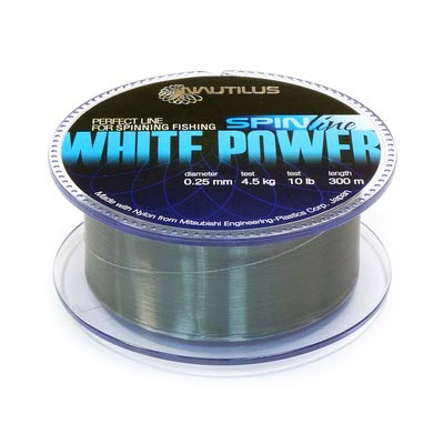Леска Nautilus White Power 300м d-0.20мм