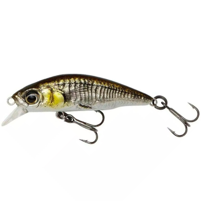 Воблер Savage Gear 3D Sticklebait Twitch 45 Sinking 4.5см, 4гр. цв. Ayu Green Silver (арт.72313)