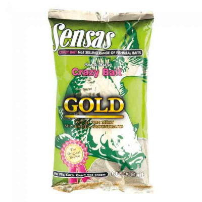 Прикормка Sensas Crazy Bait GOLD 1кг
