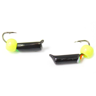 Мормышка Гвоздик №2 (бч)+ шар лимонка(0,6)