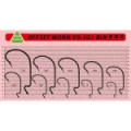 Крючок офсетный Vido Craft Offset Worm VD-101 (BN) уп. 25шт. # 5/0