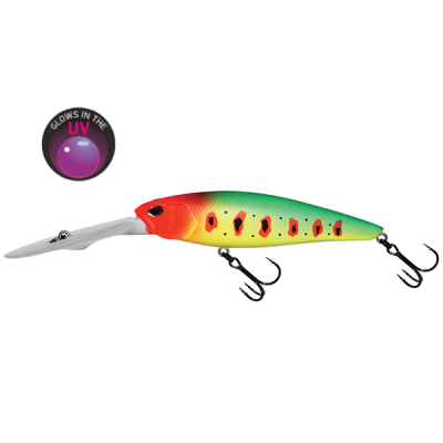 Воблер LureMax Husky 100F DDR цв. 076  Fire Cat