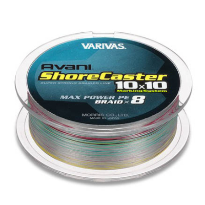 Шнур плетеный VARIVAS AVANI SHORE CASTER MAX POWER 10*10 200m #0.6