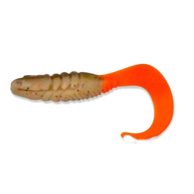 Твистер Mann's Rumba цв. бело-болотн с бл и огн хв (упак 5шт) Rum_207