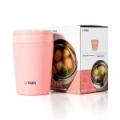 Термоконтейнер для первых или вторых блюд Tiger MCL-A038 Cream Pink, 0.38 л