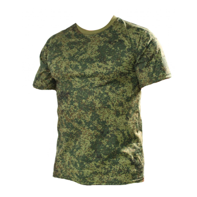 Футболка (кулирка, зеленая цифра), р-р 60-62