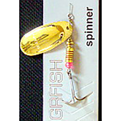 Блесна GRFish Agate Spinner #2 5g цвет золото