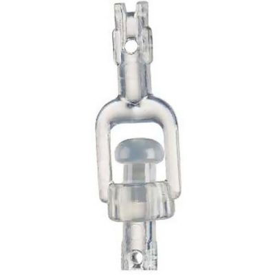 Вертлюг-невидимка InvisaSwivel, clear 35LB/15,9kg, 5 pcs