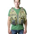 Жилет рыболовный разгрузочный Tramp Angler хаки, L/XL