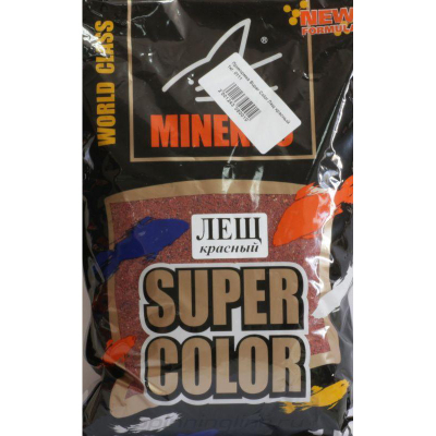 Прикормка Minenko Super Сolor 1кг. лещ красный