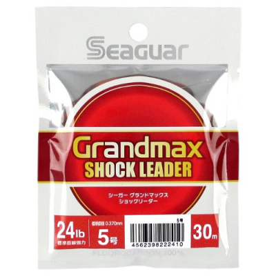 Леска флюорокарбоновая Seaguar Grandmax Shock Leader 25m 32lb