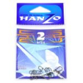 Карабин Hanzo Round Snap №2 BLN (10 шт.)