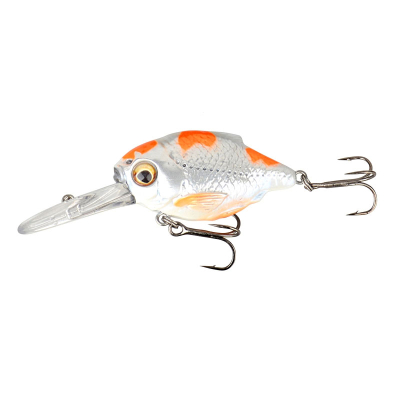 Воблер Savagear 3D Crucian Crank 34 3.4g SF DR 03-Pearl White Silver 53771