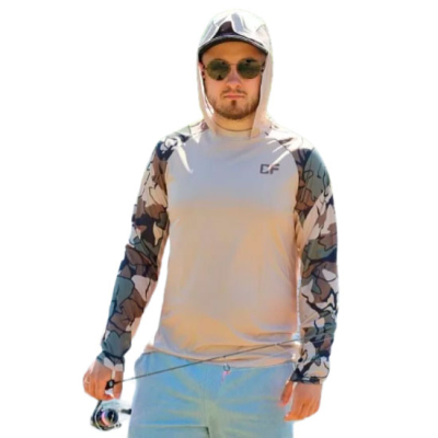 Худи CF Camo sleeves brown M