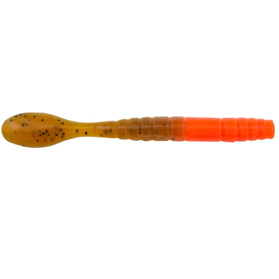 Имитация червя Berkley Powerbait Pro Jig Worm 7см цв. Pumpkinseed Fl Orange