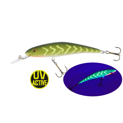 Воблер Balzer MK UV Booster Medium Runner 9см 9гр цв. Pike (13420 903)