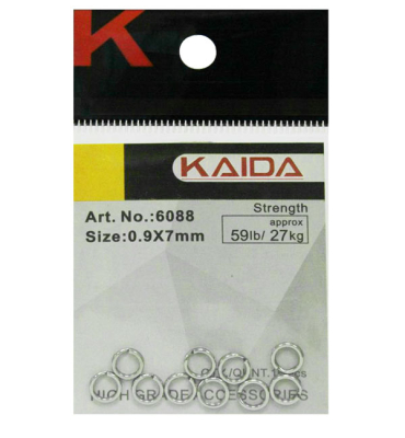 Кольца заводные Kaida 6088 #0.9*7