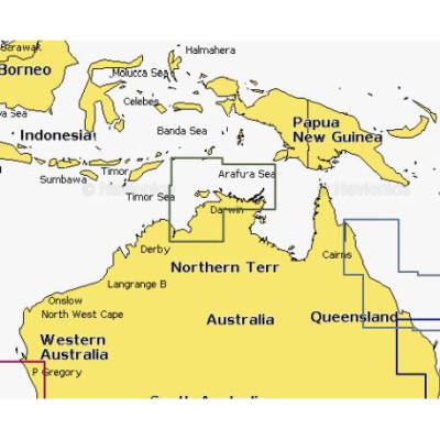 Карта Navionics Nothern Australia 8G166S