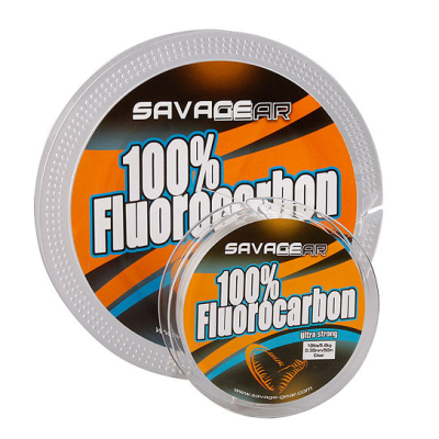 Леска Savagear Fluoro Carbon 15m 0.75mm 60lbs 27.2kg 42065