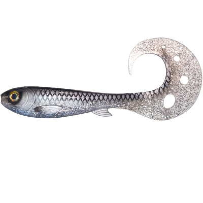 Силиконовая приманка Eastfield Wingman Curly 23, 230 мм, 77 гр, цвет: Steel Panther UV (EFLWC064)