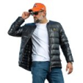 Пуховик Narval Fishing Down Jacket Black G Честный знак #S