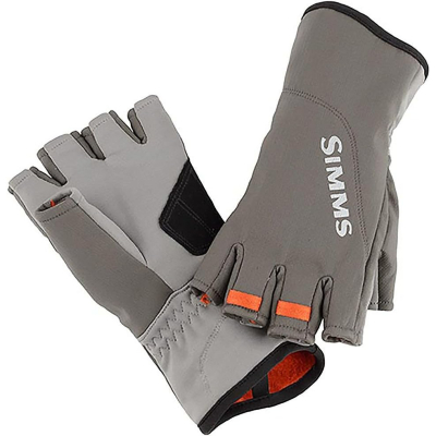 Перчатки Simms ExStream Half Finger Glove Dk. Gunmetal р-р XL (10704-014-50)