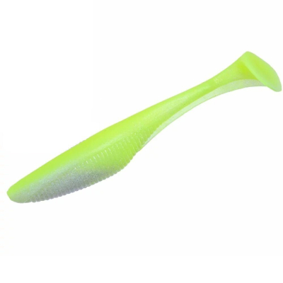 Силиконовая приманка DUO Realis Versa Shad Fat 7" цвет #F075 Chartreuse Shad