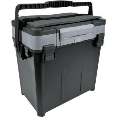 Ящик зимний Fish'ka "Практик" с ручкой и ремнем, цвет "Грей"