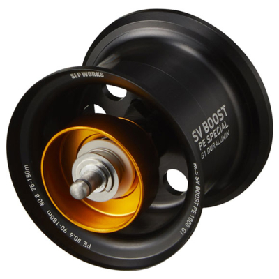 Шпуля SLP Works RCSB SV Boost PE 1000 Spool G1 Black (4560454388988)