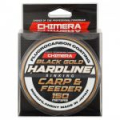 Леска Chimera Hardline Carp & Feeder Fluorocarbon Coating Sinking 150m Черн/Зол # 0.370