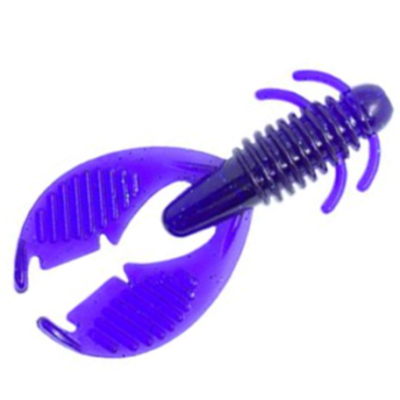Силиконовая приманка МикроDжиг Ax Craw Mini 1.8" 45мм цвет Фиолетовый Темный