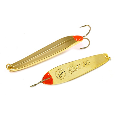 Блесна вертикальная EcoPro Yeti 50мм 6гр. цв. G, Двойник