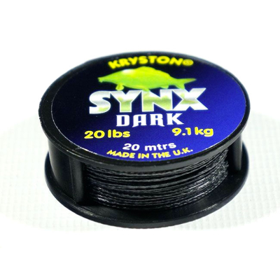 Поводковый материал Kryston Synx Black 20m 20lb SYX5