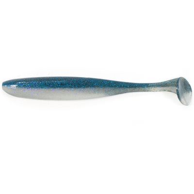 Силиконовая приманка Keitech Easy Shiner 3" EA#22 Electric Silver Shiner