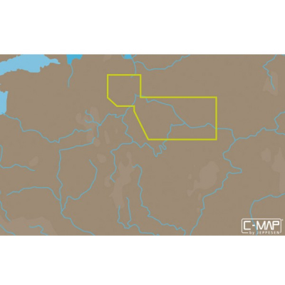 Карта C-MAP Lowrance RS-N214 "Рыбинск – Чебоксары"