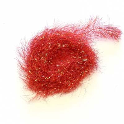 Orvis Crystal Triobal Hackle Red 3/4