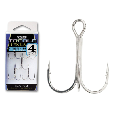 Тройник Sasame Treble Tenka Hook NS №1