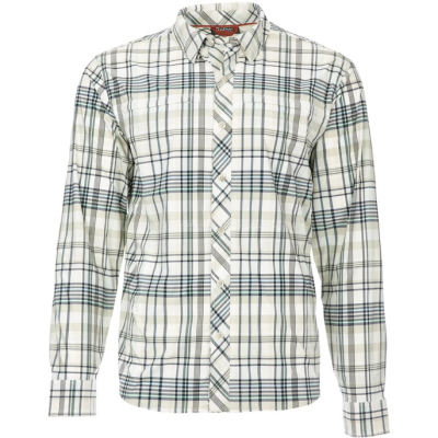 Рубашка Simms BugStopper LS Shirt, Plaid Pearl Madras Plaid, MEU