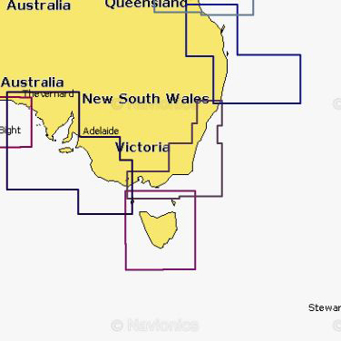 Карта Navionics Southern Australia 8G168S