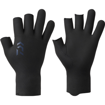 Перчатки Daiwa DG-2125W Chloroprene Gloves 3 Cuts [Navy] M
