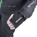 Костюм-поплавок мужской зимний Shaman "Angler" (S-312-0) -40, hardguard, черный (зеленые молнии) 48-50/176