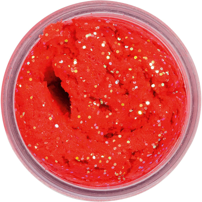 Паста форелевая тонущая красная Berkley Sinking Glitter Trout Bait цвет Salmneggred